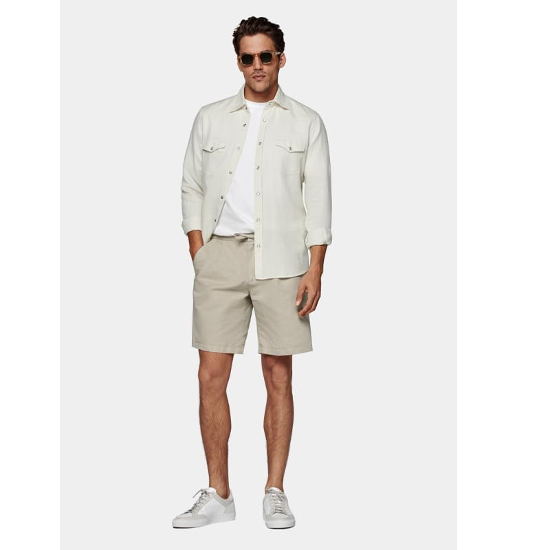 Pantalones cortos deportivos casuales para hombre miniatura 2