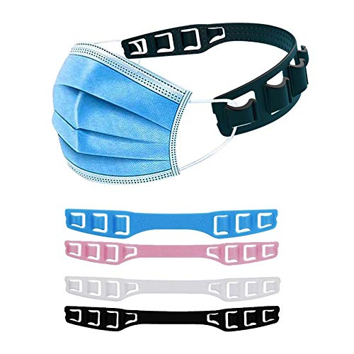 4 Versnellingen verstelbare anti-slip oorhaak for gezicht, gehoorbeschermer speciaal ter vermindering van de pijn en de druk van de lange tijd het dragen van een gezicht in het oor CYHY