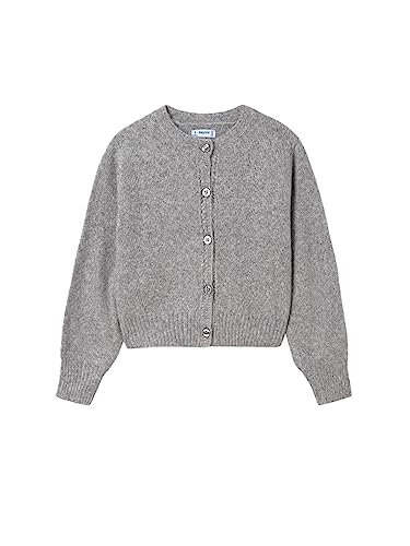 Mayoral Knitting Cardigan for Girls Steel