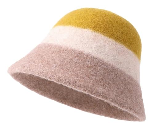 Chapeau cloche haut de gamme feutre de laine finitions haute couture pour femme
