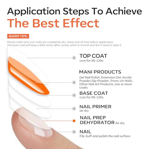 Image of modelones Fiber Rubber Base Gel for Nails, 15ml Clear Glass Fiber Rubber Base Gel Polish Coat Builder Nail Strengthener Thickening for Weak Cracked Thin Nails Foundation Gel Cured Needed