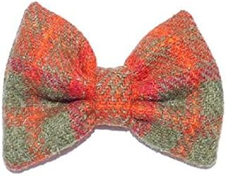 (Arran) Bowzos Bow - Harris Tweed Orange
