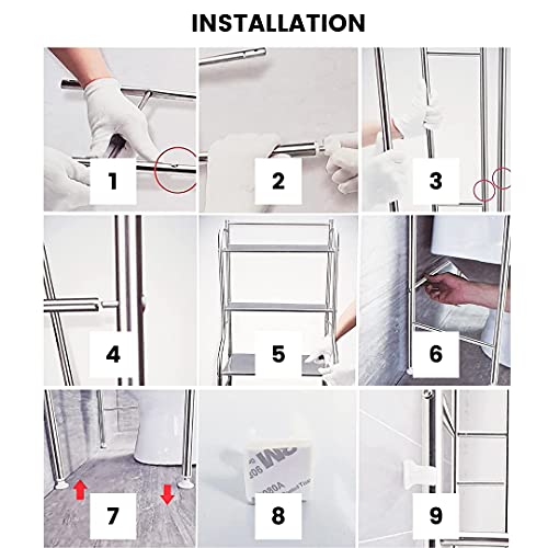 MAGIC SELECT Scaffale sopra lavatrice | Mensola da...