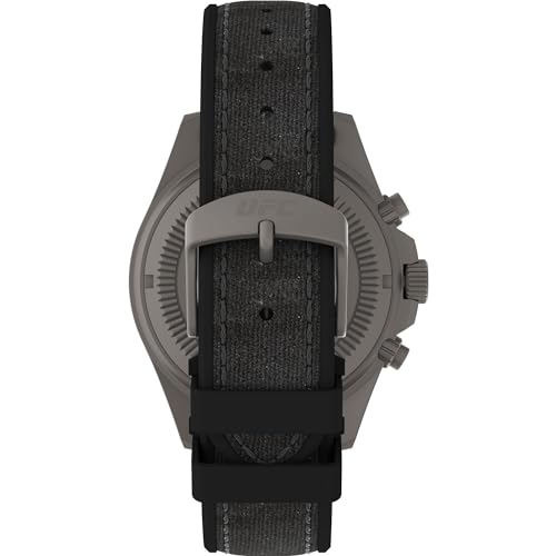 TIMEX Men Rubber Black Analog Dial Watch- Tw2V96300X6, Band Color-Black - Image 3