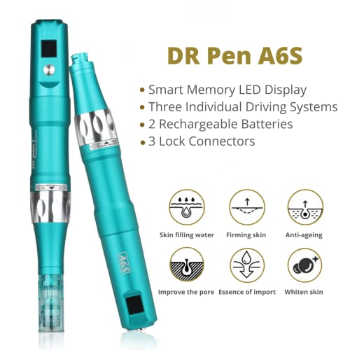 Dr-Pen-Ultima-A6S-Professional-Kit-Authentic-Multi-function-Electric-Wireless-Beauty-Pen-Skin-Care-Kit-for-Face-and-Body-16pins-x2-36pins-x3-Cartridges