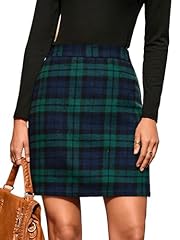 A-green Navy Plaid