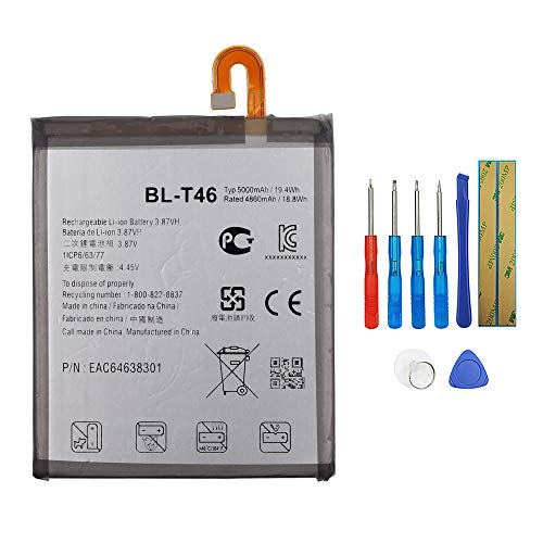 SWARK Battery BL-T46 Compatible with LG V60 ThinQ 5G LM-V600 with Tools