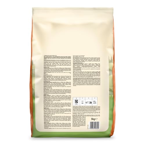 by Amazon Katzenfutter für ausgewachsene Katzen, Fein zubereitetes Trockenfutter mit frischem Huhn und Reis, 3 kg (1er-Pack)(Zuvor eine Marke von Lifelong, gleiches Produkt)