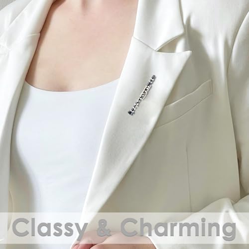 EASTROCK Miniature Clarinet Brooch Pin, 2.3inches Clarinet Pin Musical Instrument Brooch Pin with Case for Musical Gift Birthday Gift Collection3