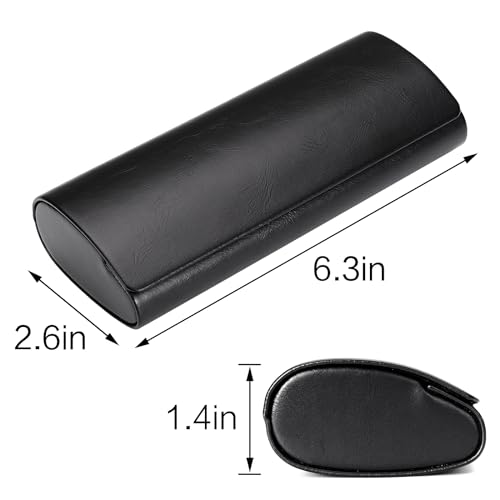 Image of Vemiss Hard Shell Eyeglass Cases, Lightweight Portable Glasses Case for Women Men
