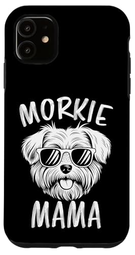 Morkie Mama Funny Morkie Carcasa para iPhone 11