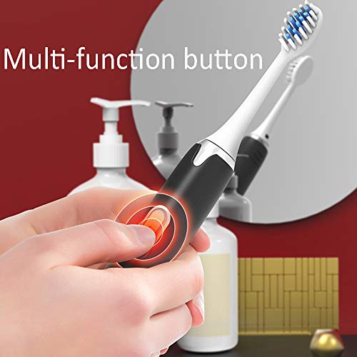 Brosse à dents électrique sonic à boutons multifonctions - 4