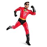 Disney Pixar Mr. Incredible Costume for Men – Incredibles 2, Size M/L