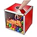 Milisten 50pcs Colorful Hollow Lottery Balls for Game Parties 40mm Diameter Raffle Balls for Boys and Girls and Adults Fun Activity Supplies for School Events
