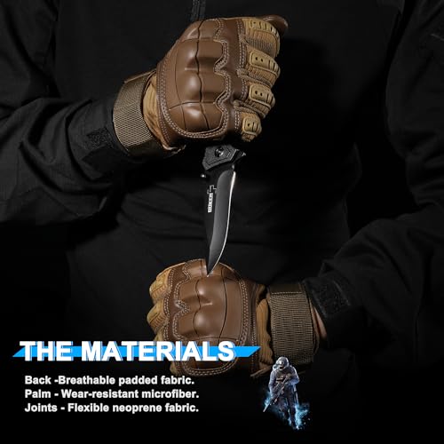 Image of WTACTFUL Tactical Gloves Men Women, Touchscreen Impact Resistant