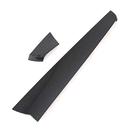 HIGH FLYING for Hyundai Palisade 2020 2021 2022 2023 2024 Car Accessories Dashboard Center Console Side Strip Cover Trim ABS Carbon Style 2pcs (Only fit LHD) SIMILAR