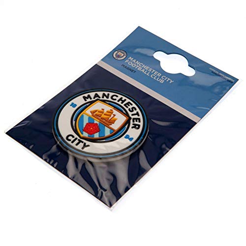 Imán decorativo Manchester City FC azul celeste miniatura 3