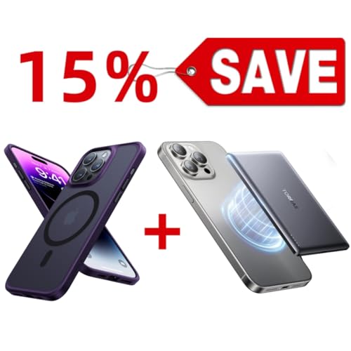 TORRAS 5,000mAh MiniMag Power Bank — Buy Together to Save 15%