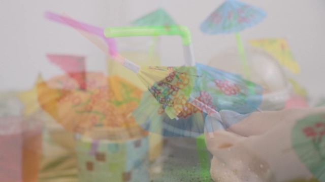100 pitillos de cóctel con sombrilla de papel y plástico 9.5 in miniatura 7