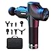Produktbild Massagepistole für Nacken Schulter Rücken, Elektrisches Muskel Massagegrät mit 8 Massageköpfen & 30 Geschwindigkeiten, Massage Gun mit Tragbarem Koffer für Entspannung, Fitness, Warm-Up, 2021 Upgraded