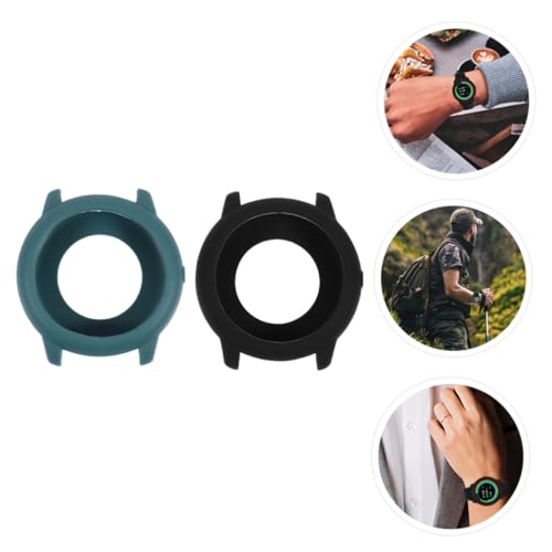 Funda de reloj de silicona antirrayaduras con acabado mate elegante 4