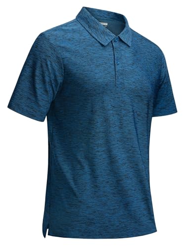 Polo Homme Manche Courte Bleu en Taille CN L US S Plus pour Golf et Sport