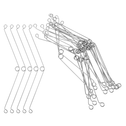 SOIMISS Clips de Resorte para Luz Empotrada Acero Inoxidable 8,7 Pulgadas 25 Piezas para Iluminación Empotrada Hogar Baño Resistente y Montaje Seguro