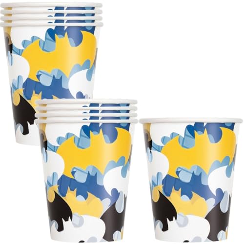 Fun Express Batman 9 oz. Paper Cups (8-pack)