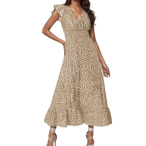 Robe fluide col en V grande taille pour sublimer vos rondeurs sans complexe