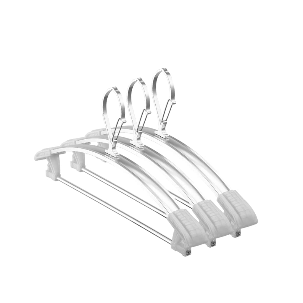 TXGJWRA Space Saving Clothes Hangers Space Saving Hangers Durable Coat Hanger 3 Pack Non Slip Hangers for Closet Hangers Coat,C