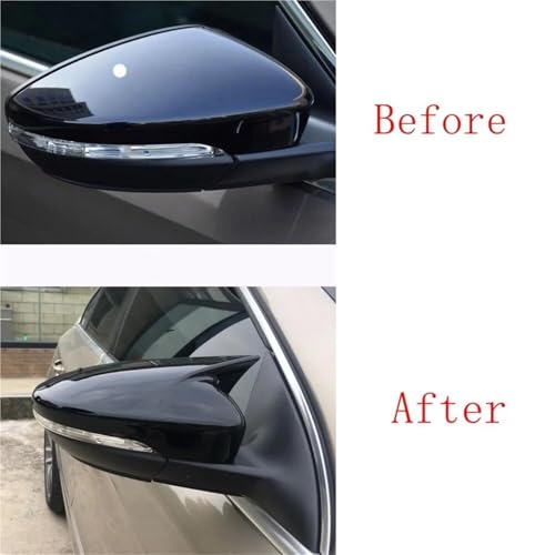 Coque rétroviseur carbone EOS réparation de cache rayé et cassé look carbone Passat CC - 7