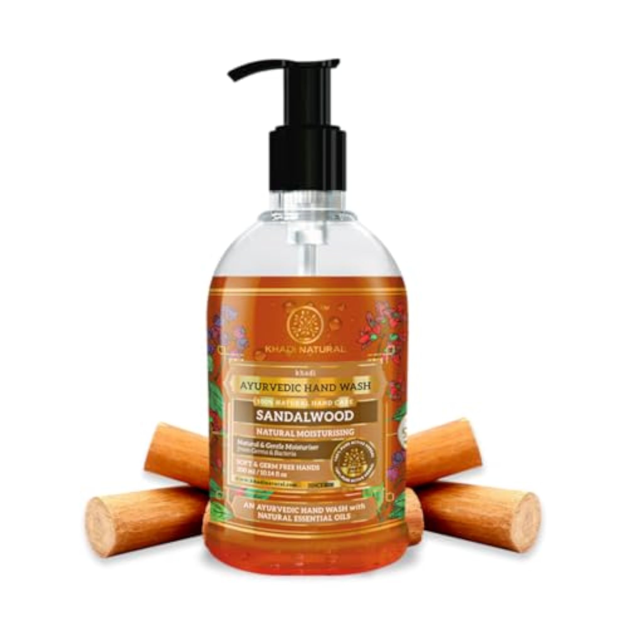 Sandalwood Hand Wash, Purifying & Calming Cleanser