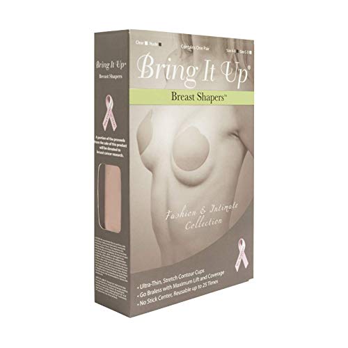 Bring It Up Womens Breast Shapers, Nude, C/D