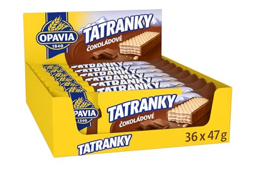 OPAVIA Tatranky Gaufres au chocolat 36 x 47 g