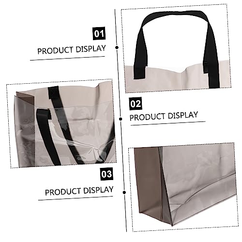 NOLITOY Stylish Single-shoulder Bag Large Duffle Reusable Tote Zipper Fashion Tote Bag for Work Shopping Travel4