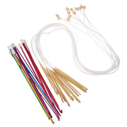 Crochets tunisiens en aluminium pour tricoter vos pulls faits main au salon