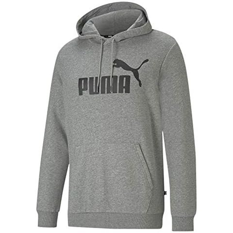 Artze Wall Art Puma ESS Big Logo Hoodie TR Sweat - Medium Grey Heather, M Cover