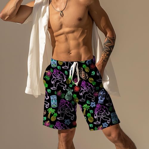 Funny Christmas Shorts Men Swim Trunks Hawaiian Xmas Mens Shorts Swim Shorts for Men Mens Swim Trunks4