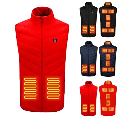 ANANASURF Women & Men Heated Vest Unisex Puffer Vest (Not Included Battery) - image 7
