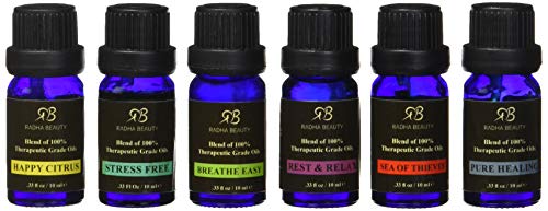 Essential Oil Blends for Aromatherapy - Best 6 blend set 100% Pure Therapeutic Grade