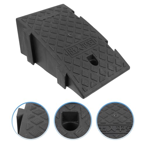 Rampa para auto Sosoport 26x40x16 cm plástico negro miniatura 4