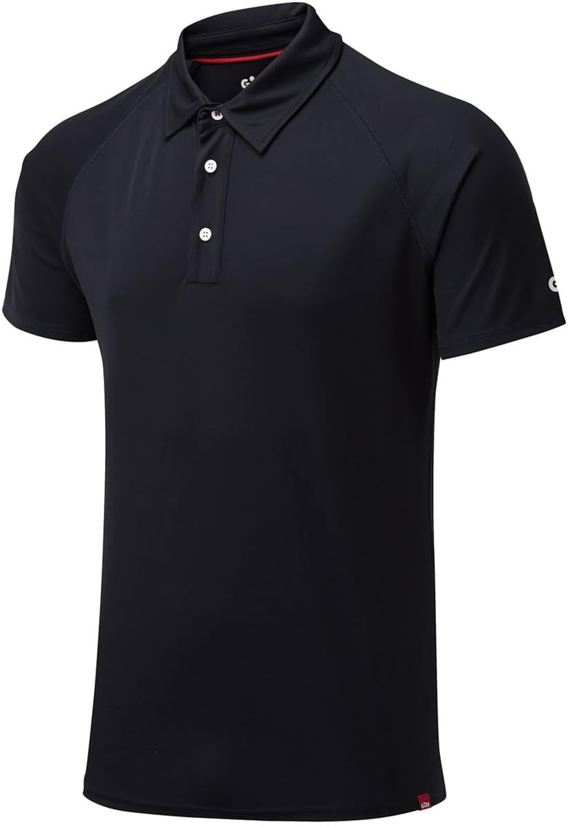 Mens UV Tec Polo Shirt - Lightweight, Moisture Wicking, Quick Drying & 50+ UV Sun Protection