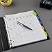 Avery Insertable Style Edge Plastic Dividers for 3 Ring Binders, 5-Tab Set, Multicolor, 1 Set (11200)