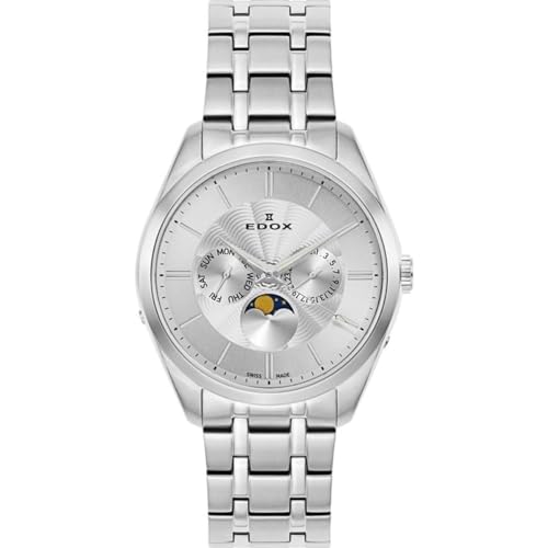 Edox Reloj Hombre BEMONTS MOONPHASE Day D