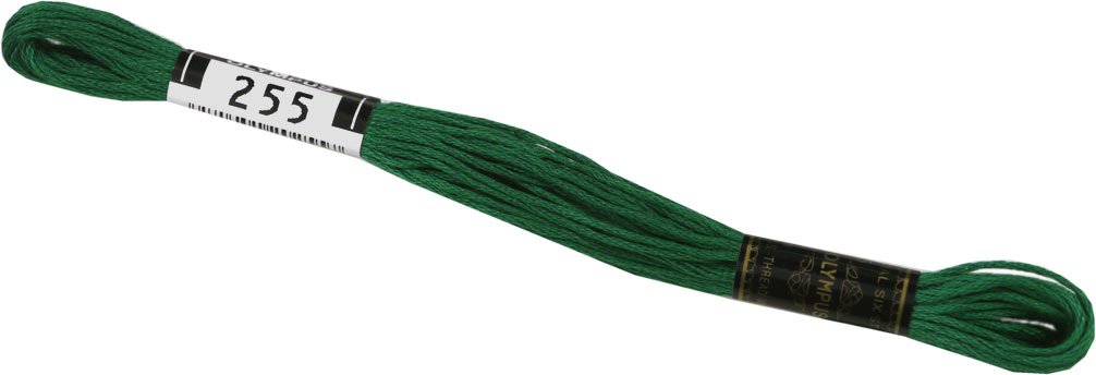 Fil écheveau broderie COL.255 Olympus 8m pour vos travaux d'aiguille
