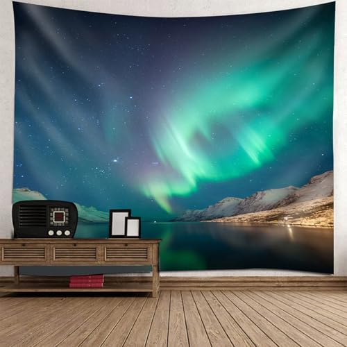 Tapisserie paysage 210x140cm RDSGYZ pour masquer un mur vide facilement