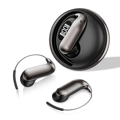 Goshyda AI Smart Wireless Bluetooth 6.0 Translator Earphones Black miniatura 5