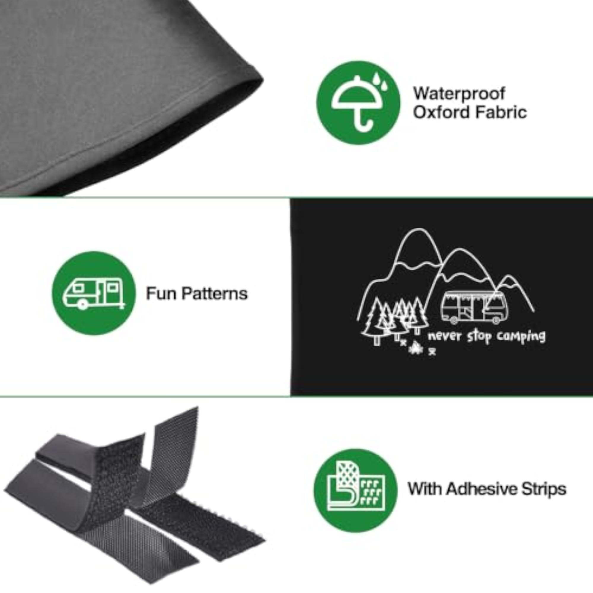 RV Door Window Shade, 16 Inch X 24.75 Inch, Privacy Protector