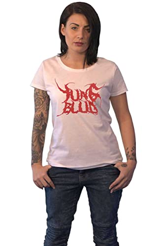 T-shirt Yungblud skinny femme pour affirmer votre style rock blanc