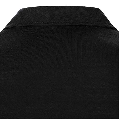 DRESCOKLJ Polo da Uomo, Basic, a Maniche Corte, in...